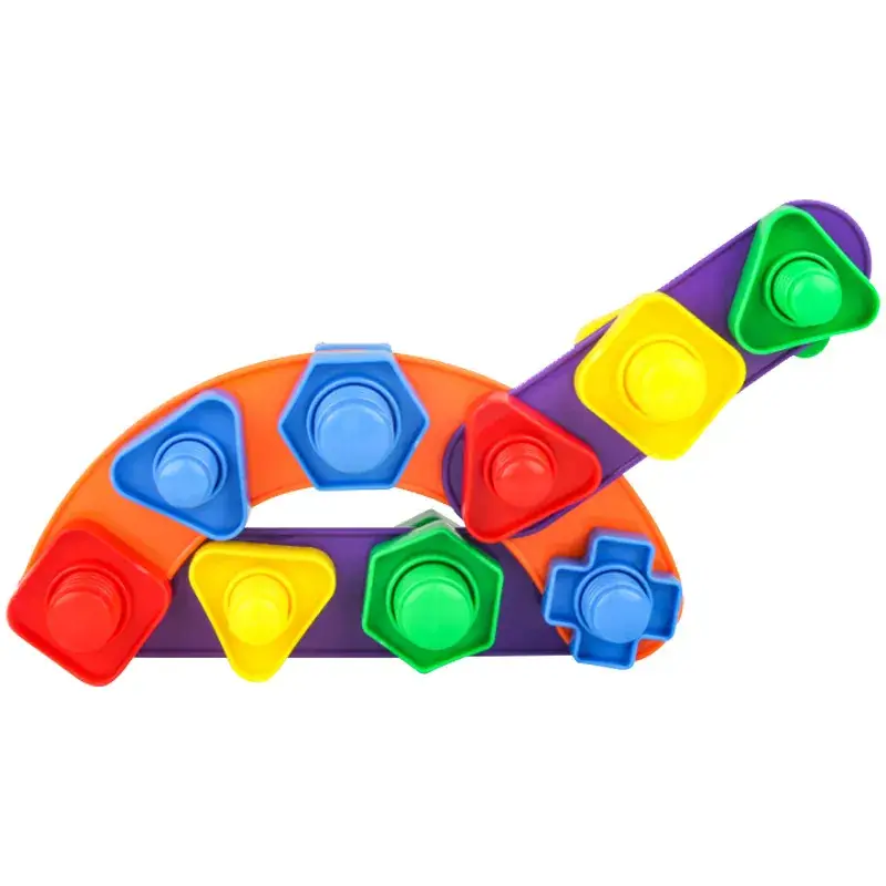 Baby Screw Nut Matching Plastic Building Blocks for Kids - Image 5