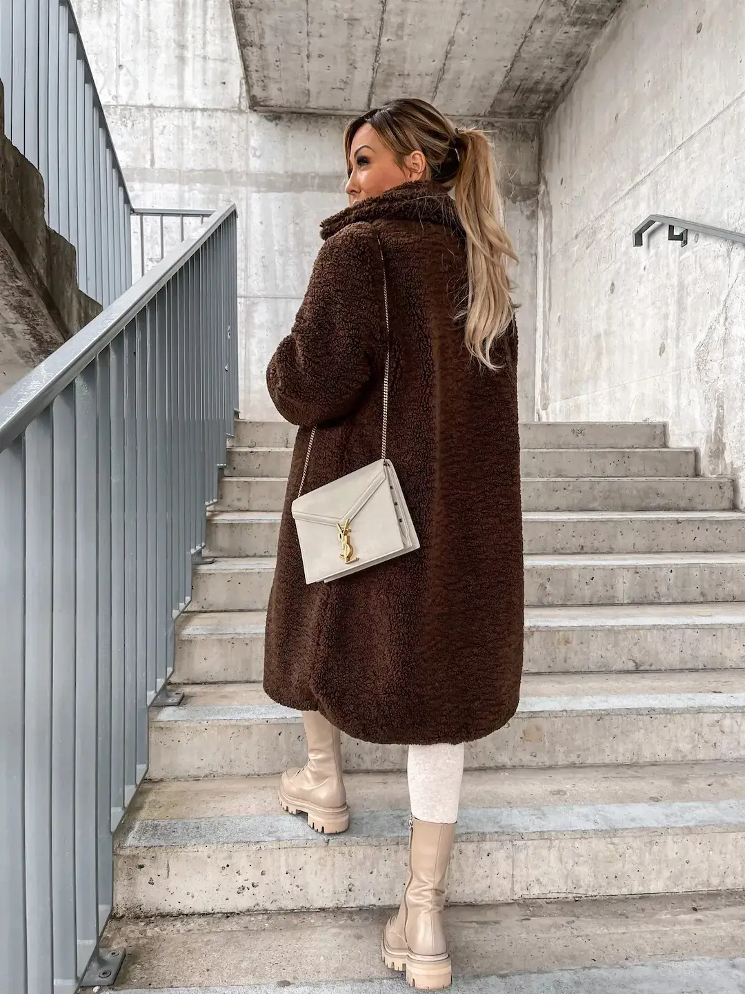 2024 Winter Wool Coat Brown Long Sleeve Regular Fit — feature 19