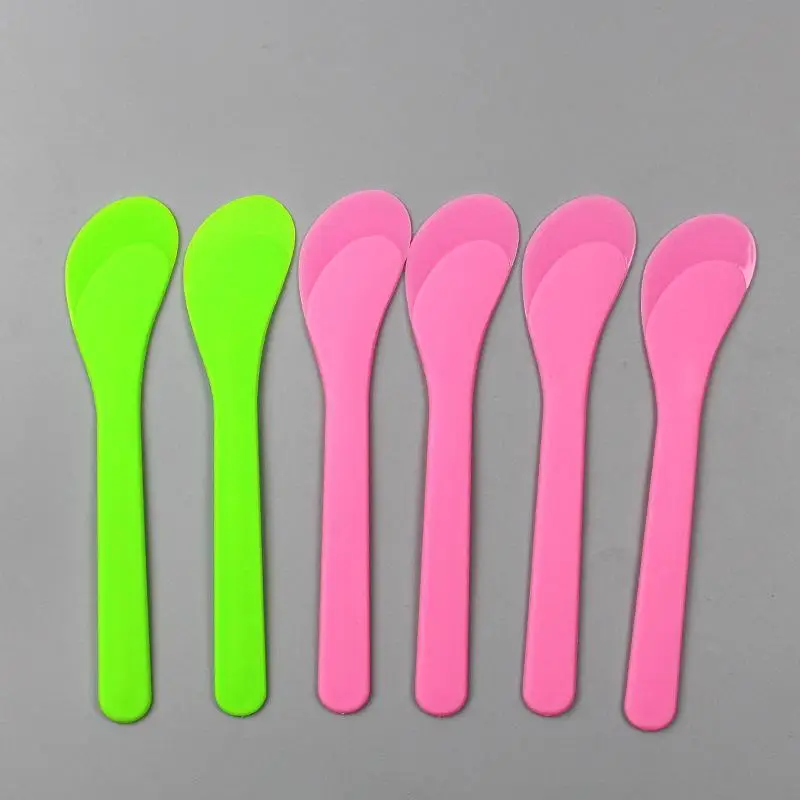 White Plastic Mask Spoon 13cm Factory in Stock