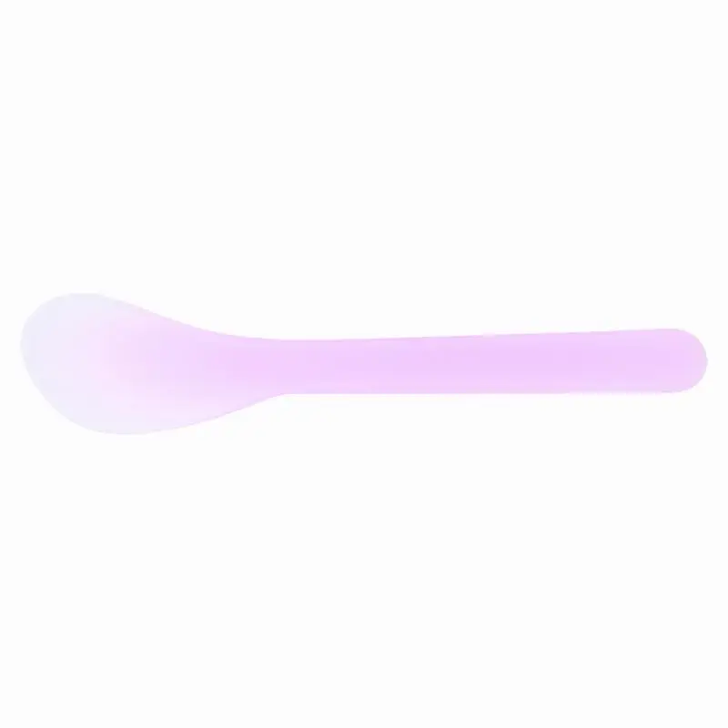 White Plastic Mask Spoon 13cm Factory in Stock