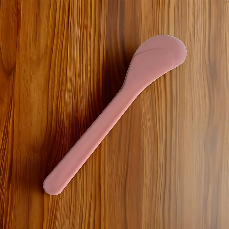 White Plastic Mask Spoon 13cm Factory in Stock