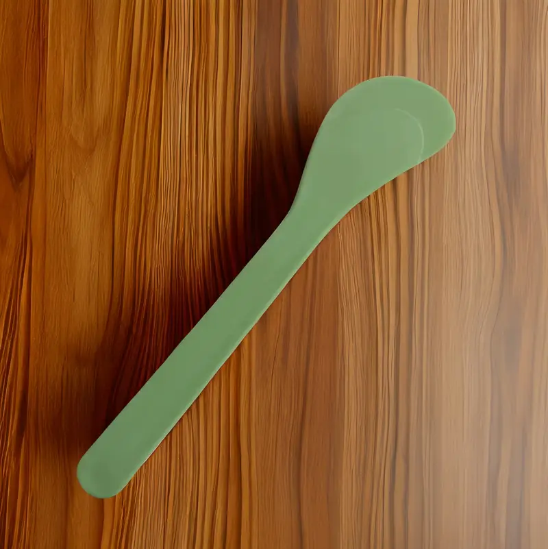 White Plastic Mask Spoon 13cm Factory in Stock