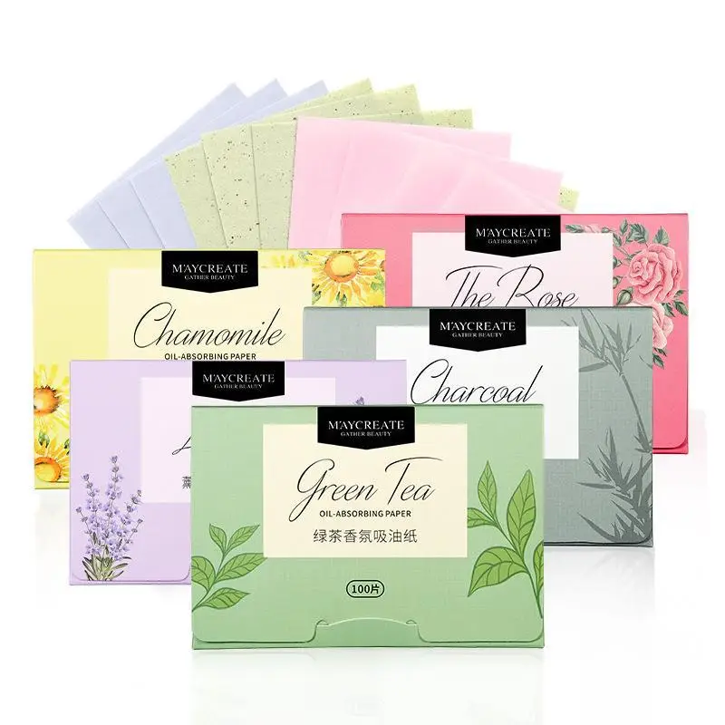 Mint Oil Absorbing Face Paper 100 Pieces - Image 11