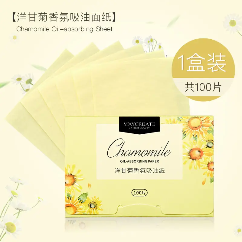 Mint Oil Absorbing Face Paper 100 Pieces - Image 3