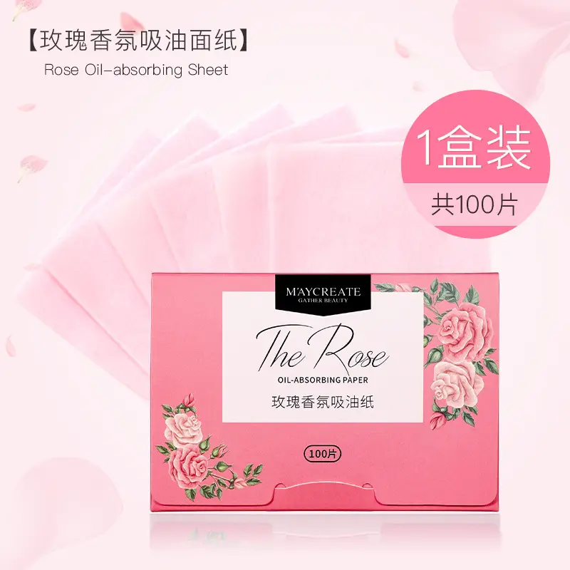 Mint Oil Absorbing Face Paper 100 Pieces - Image 4