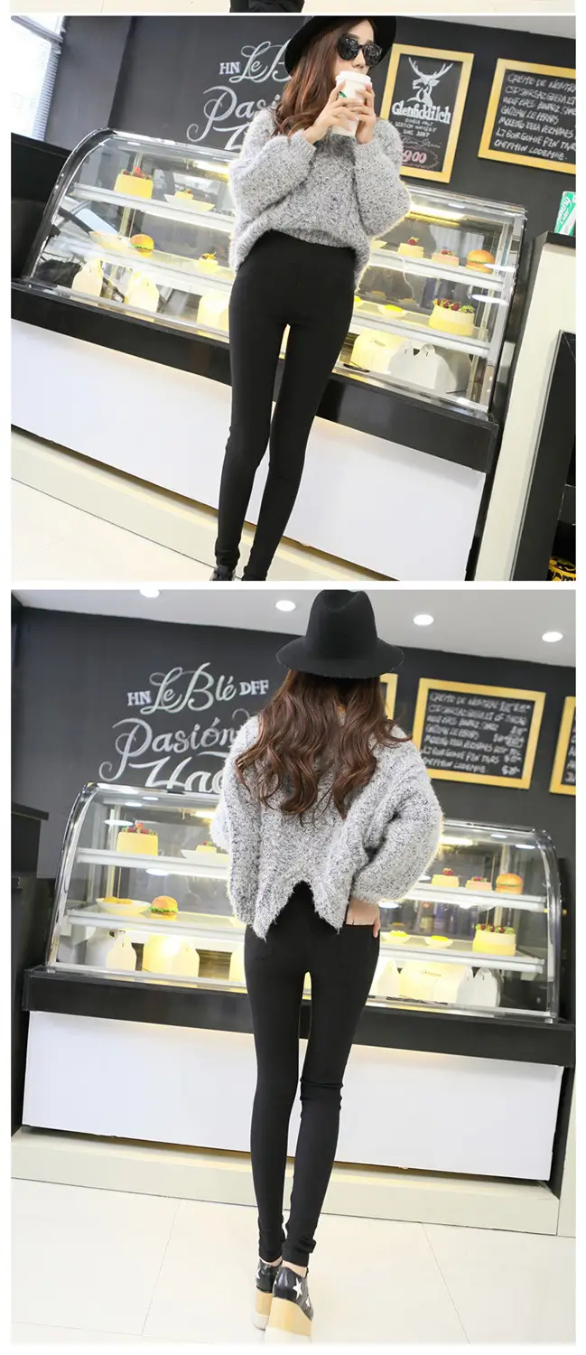 Women's Fleece Leggings Slim Fit Plus Size Winter Warm — feature 13