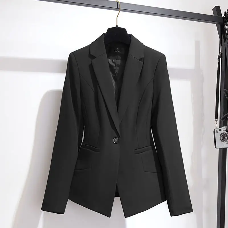 Women's Navy Blue Professional Vest Suit Small — feature 15