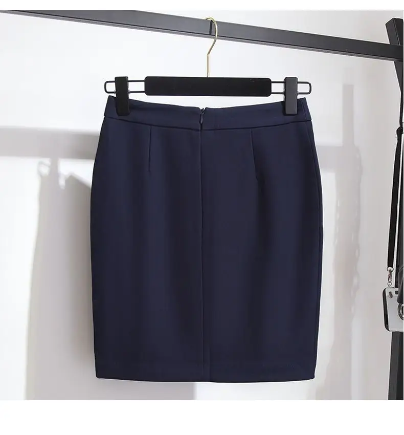 Women's Navy Blue Professional Vest Suit Small — feature 24