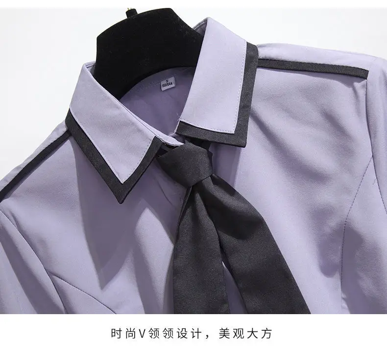 Women's Navy Blue Professional Vest Suit Small — feature 5