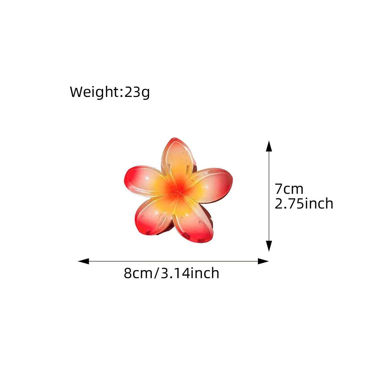 Purple Plastic Butterfly Hairpin Clip for Girls - Image 8
