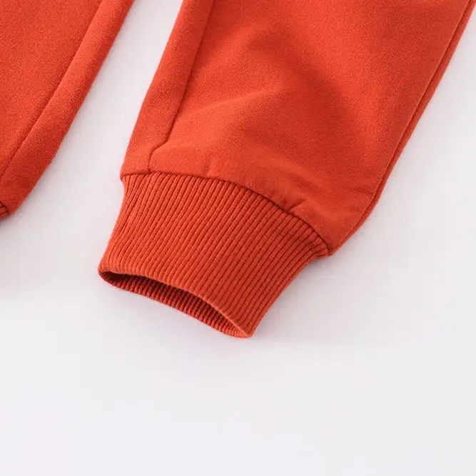 Orange Drawstring Pants for Boys New Arrival - Image 4