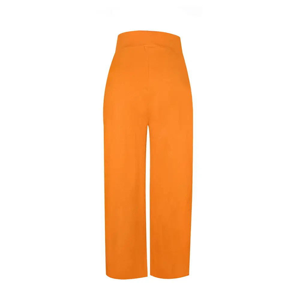 Purple Wide-leg Pants with Off-Shoulder Top for Women — feature 20