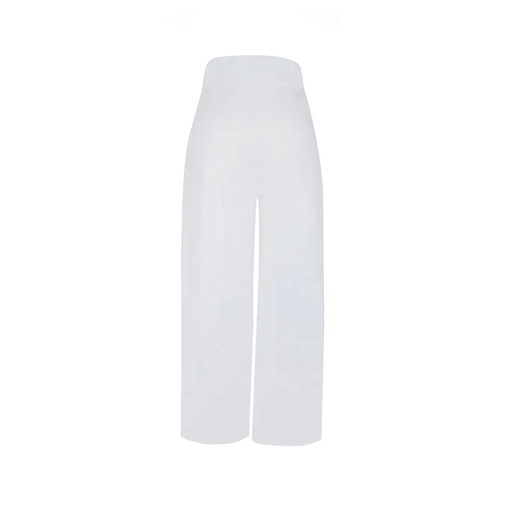 Purple Wide-leg Pants with Off-Shoulder Top for Women — feature 22