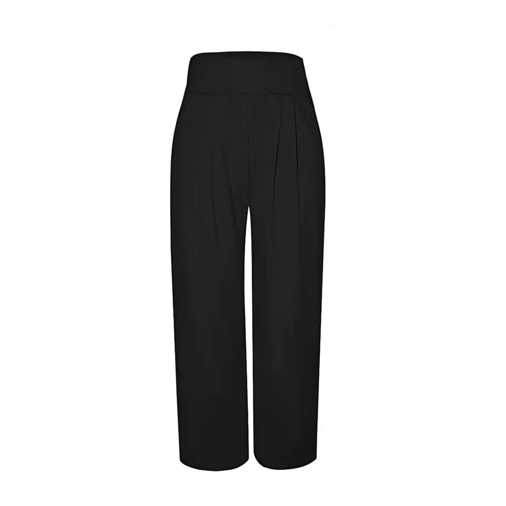 Purple Wide-leg Pants with Off-Shoulder Top for Women — feature 23