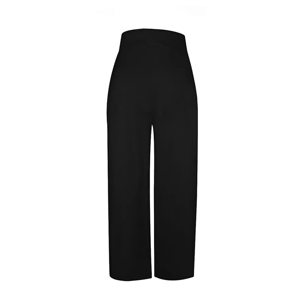 Purple Wide-leg Pants with Off-Shoulder Top for Women — feature 24
