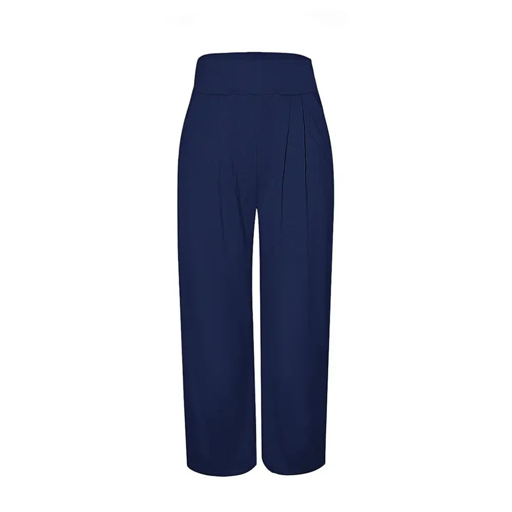 Purple Wide-leg Pants with Off-Shoulder Top for Women — feature 33