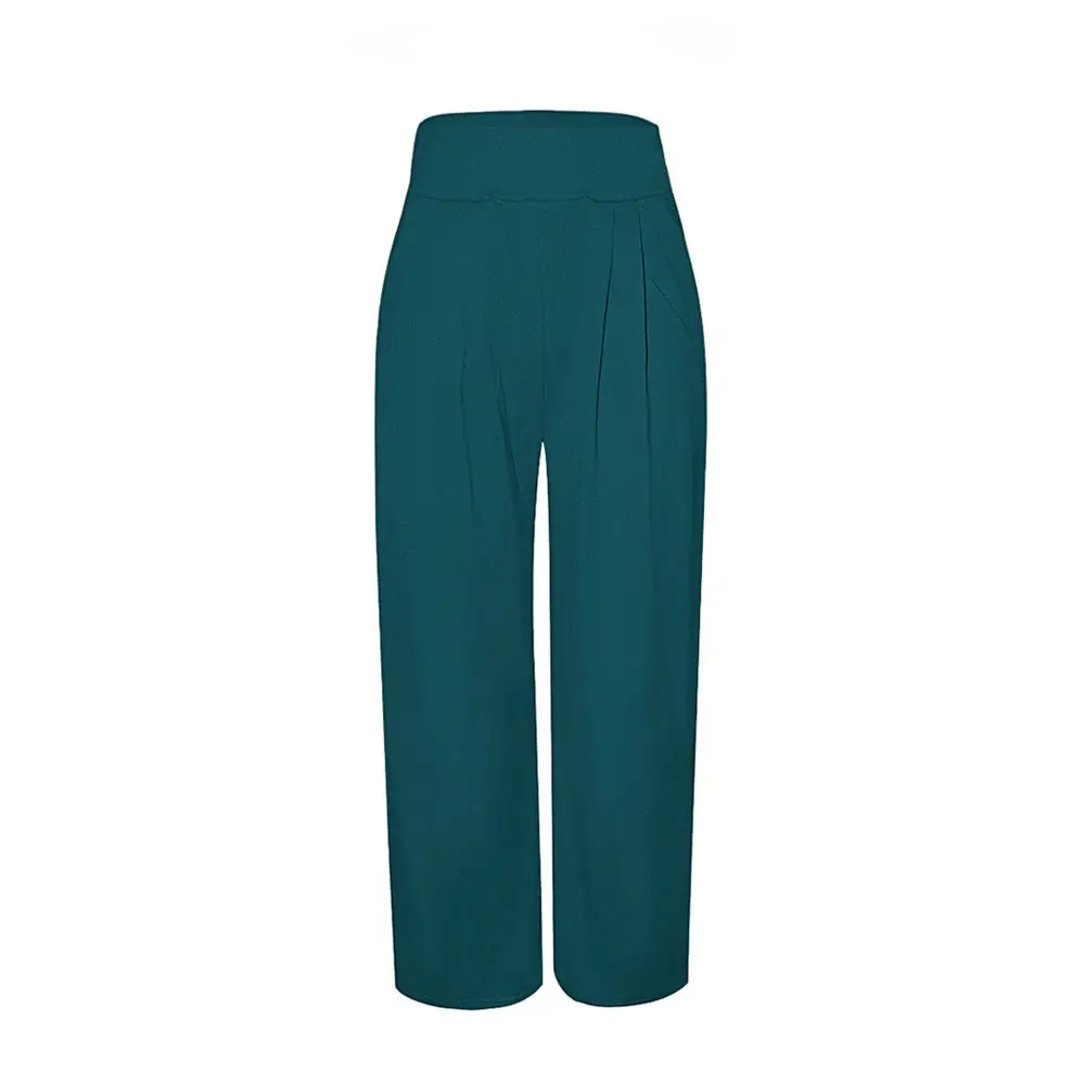 Purple Wide-leg Pants with Off-Shoulder Top for Women — feature 35