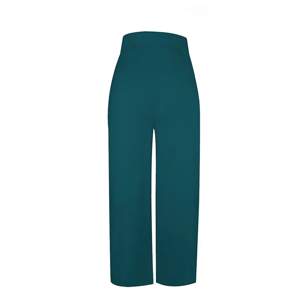 Purple Wide-leg Pants with Off-Shoulder Top for Women — feature 36