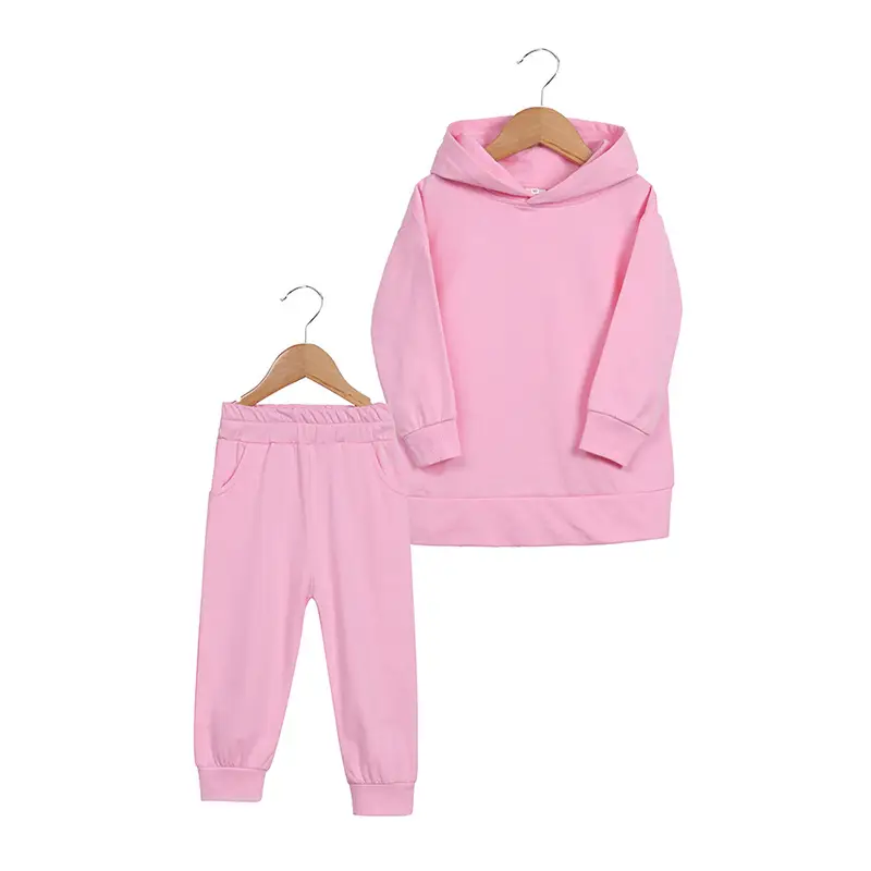 2025 Boys Spring Sweatpants Hoodie Set Brown - Image 5