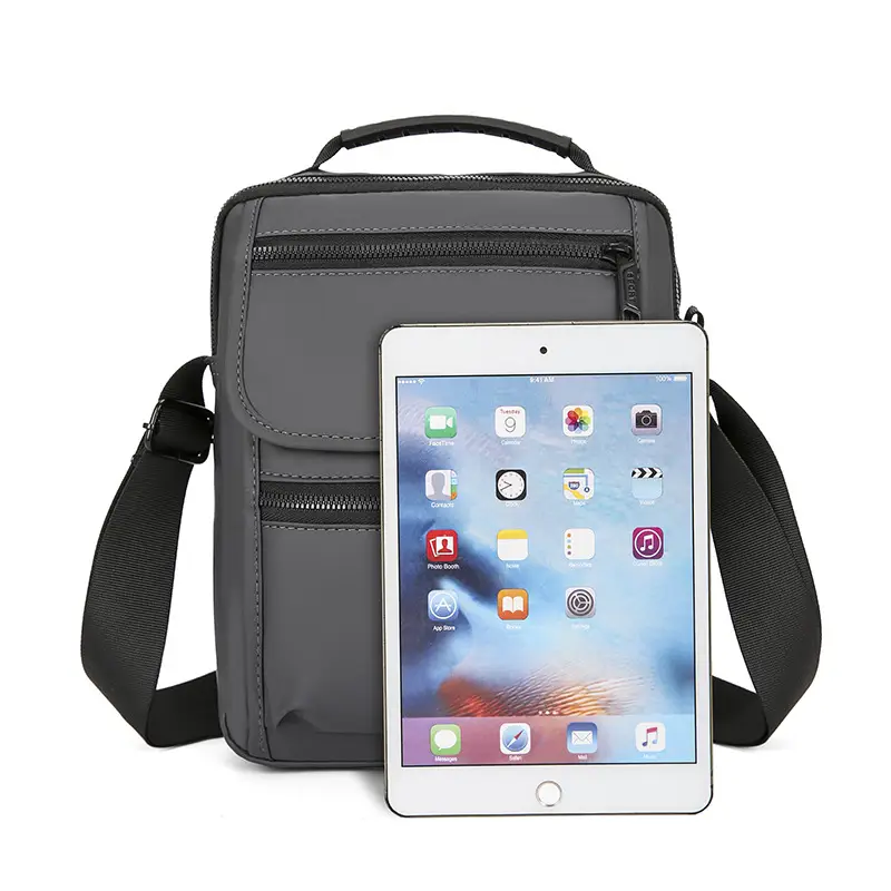 Men's Rainproof Oxford Crossbody Bag Travel Business