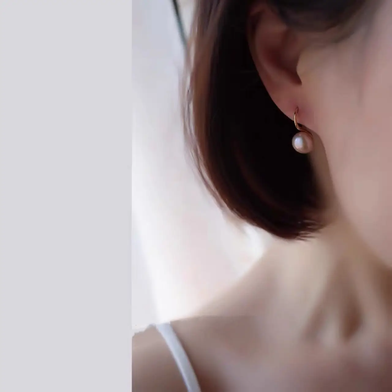 Natural Freshwater Pearl Drop Earrings for Women - Image 4