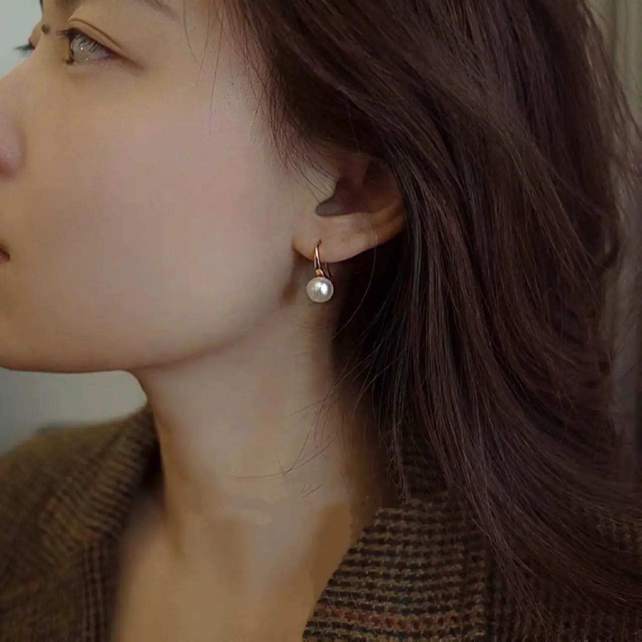 Natural Freshwater Pearl Drop Earrings for Women — feature 8