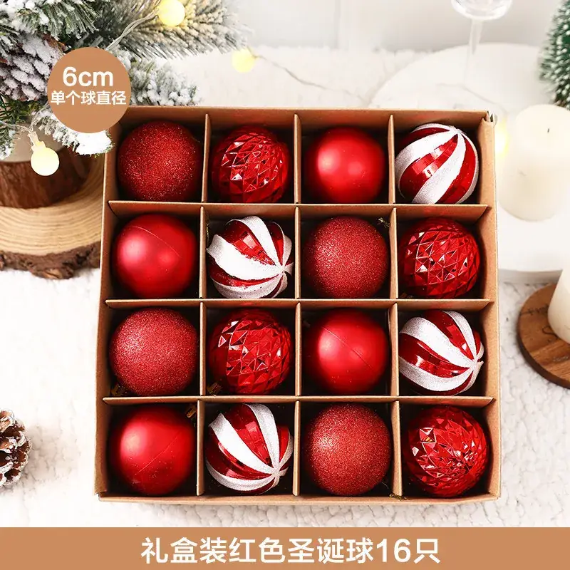 Christmas Balls Matte Painted 6cm Multi Pack - Image 7