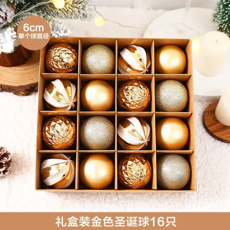 Christmas Balls Matte Painted 6cm Multi Pack - Image 10