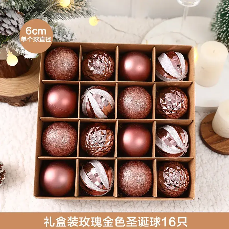 Christmas Balls Matte Painted 6cm Multi Pack - Image 8