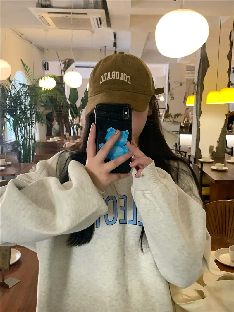 Women's Embroidered Colorado Baseball Cap Winter Casual — feature 15