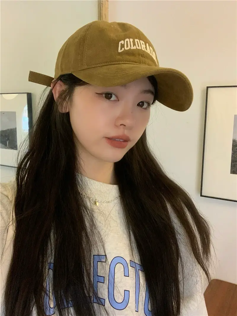 Women's Embroidered Colorado Baseball Cap Winter Casual — feature 16
