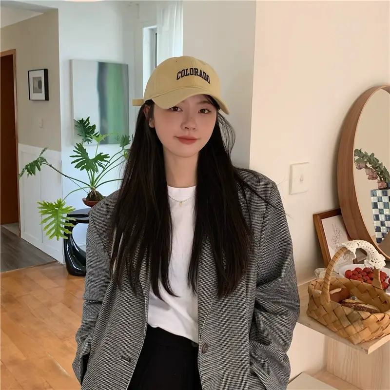 Women's Embroidered Colorado Baseball Cap Winter Casual — feature 30