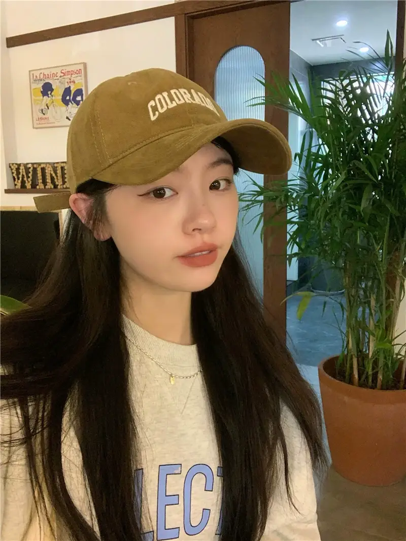 Women's Embroidered Colorado Baseball Cap Winter Casual — feature 7