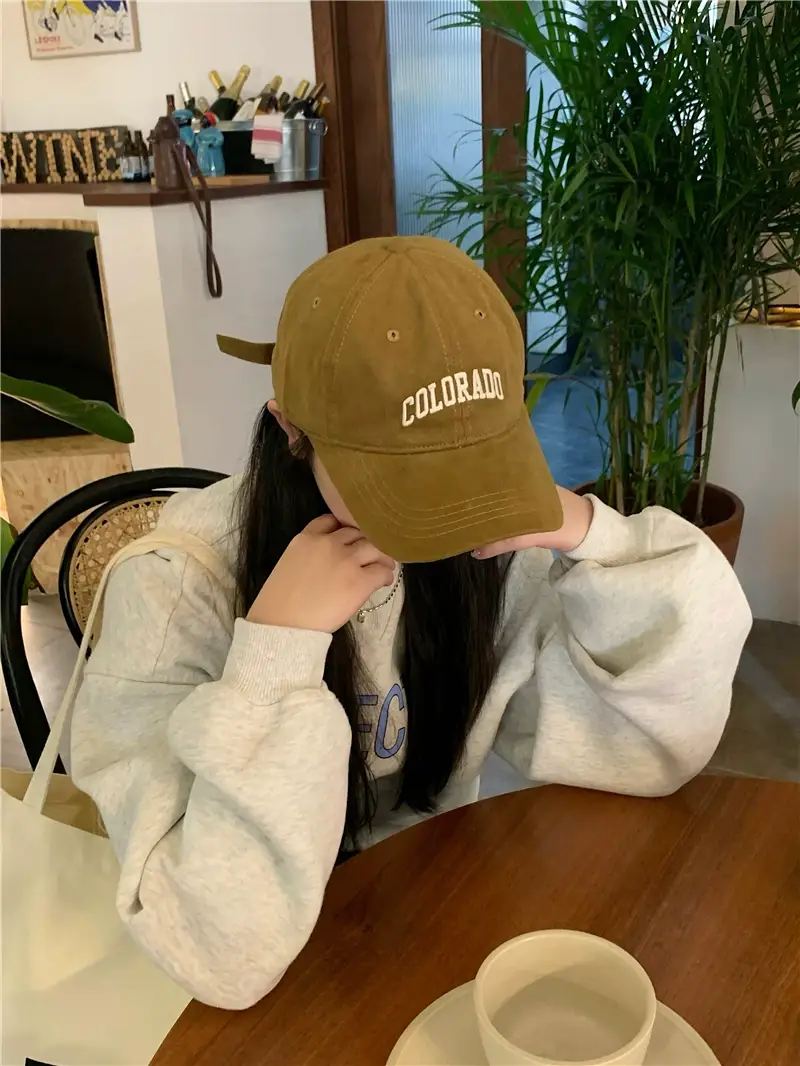 Women's Embroidered Colorado Baseball Cap Winter Casual — feature 8