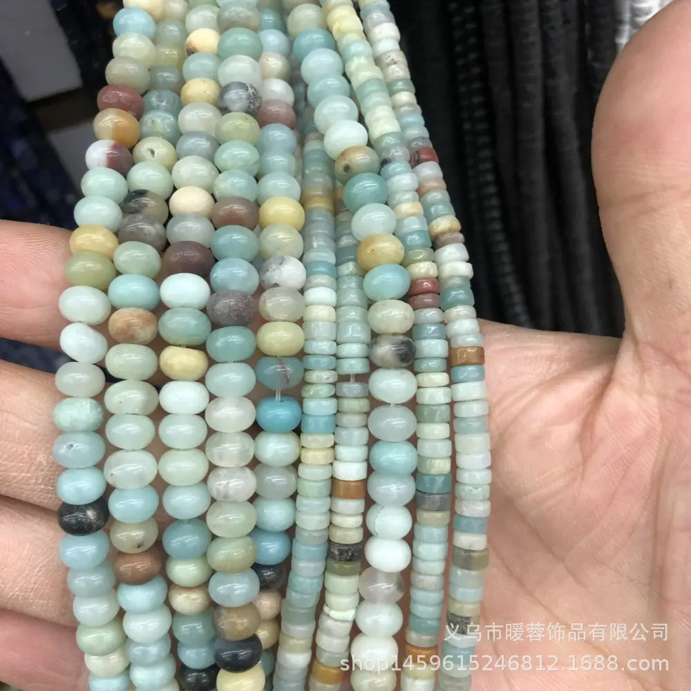 Factory Spot Color Green Round Beads Necklace Bracelet