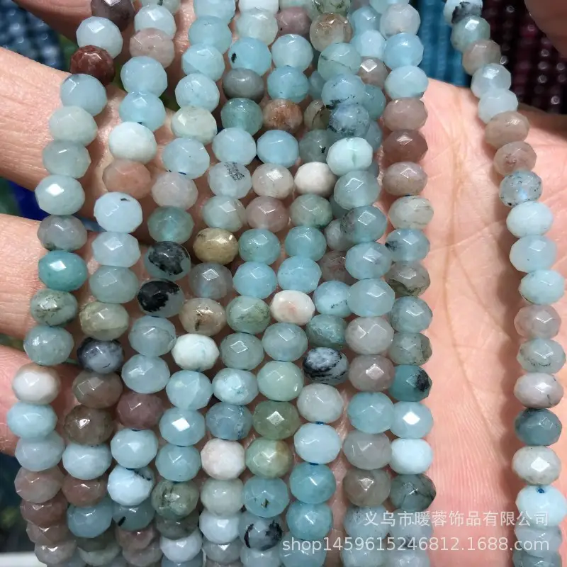 Factory Spot Color Green Round Beads Necklace Bracelet