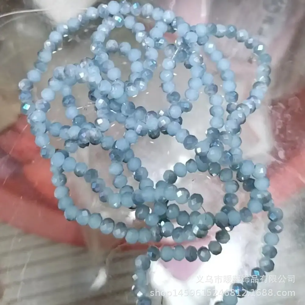 Factory Spot Color Green Round Beads Necklace Bracelet