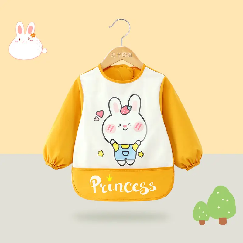 Cute Rabbit Bib Outerwear for Baby Winter Wear - Image 7
