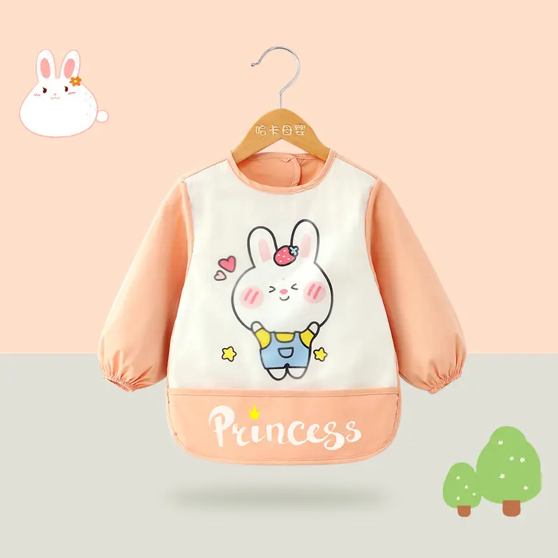 Cute Rabbit Bib Outerwear for Baby Winter Wear - Image 8