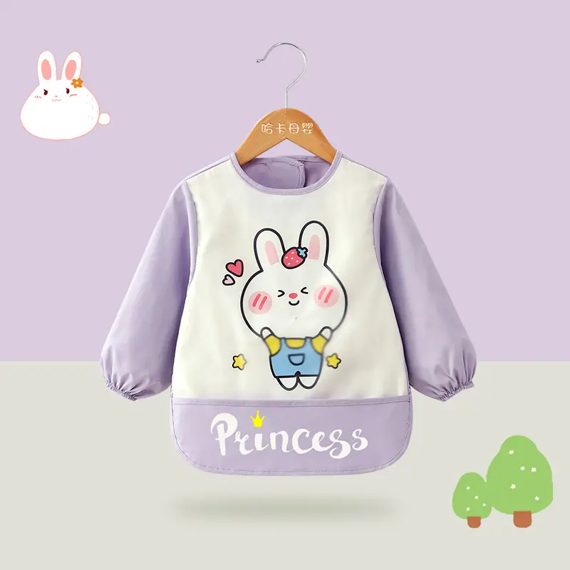 Cute Rabbit Bib Outerwear for Baby Winter Wear - Image 9