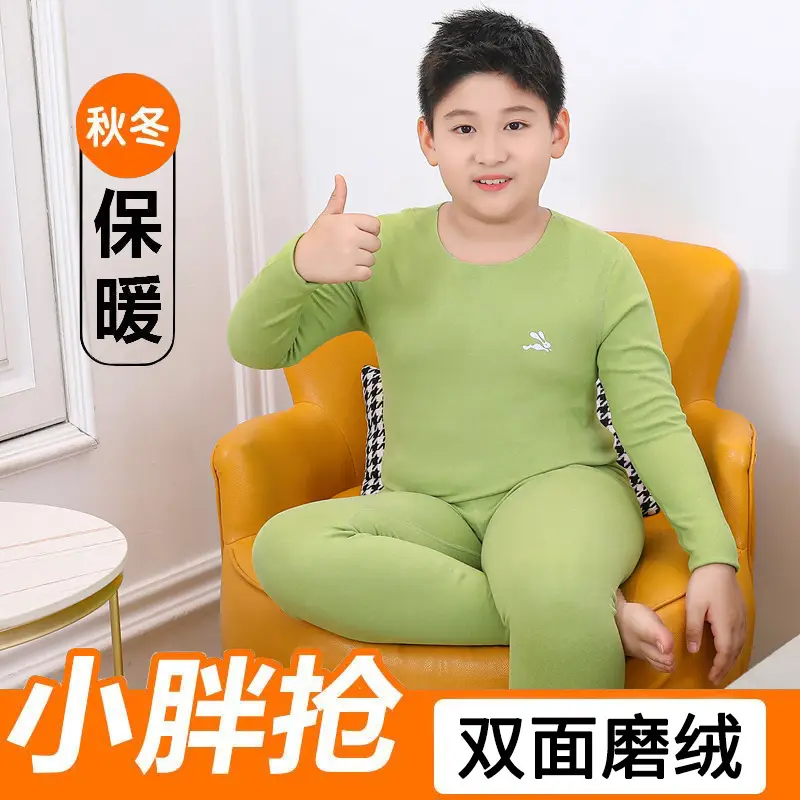 Fat Boy Blue Fleece Long Pants Set Extra Large - Image 8
