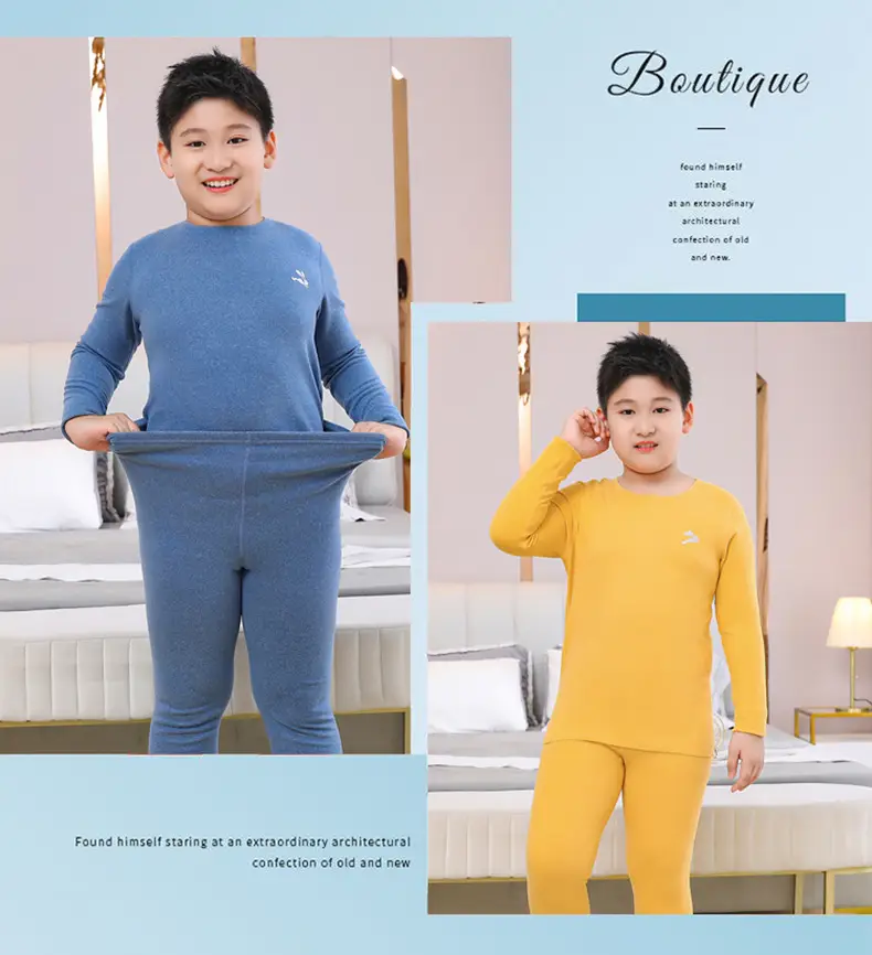 Fat Boy Blue Fleece Long Pants Set Extra Large — feature 5