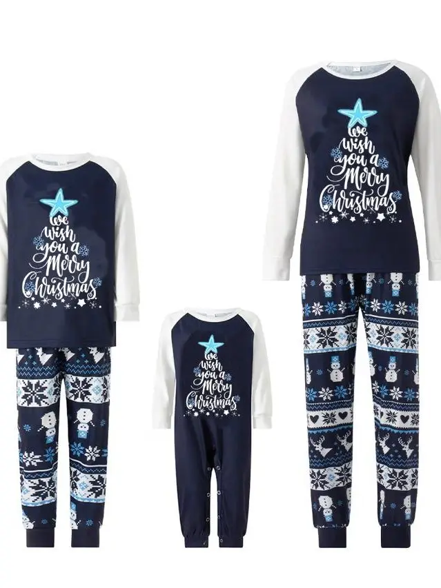 2025 Family Christmas Pajamas Set for 3 & 4 People - Image 6