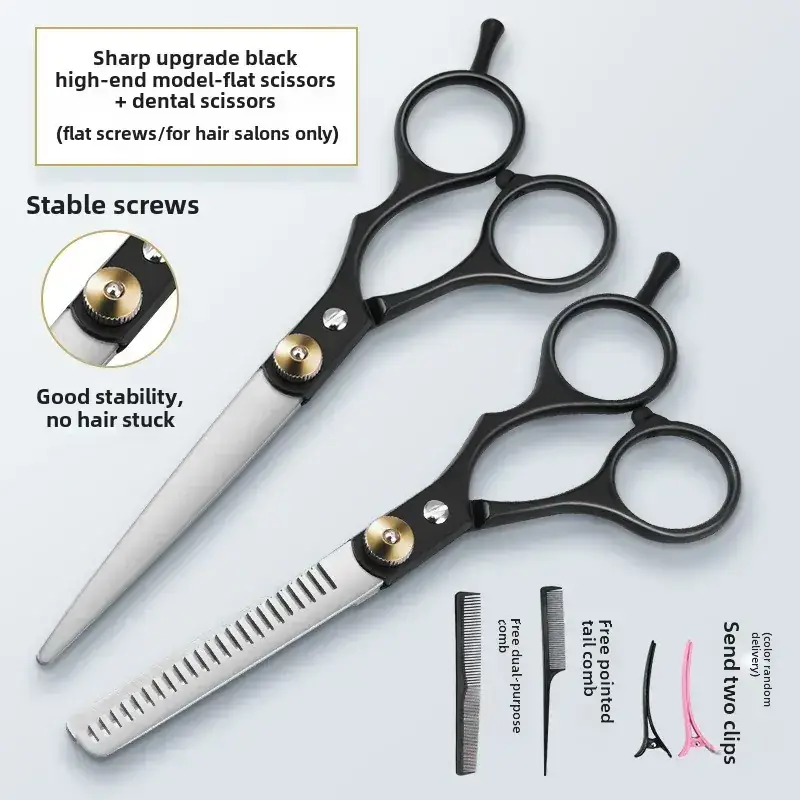 Barber Scissors Set Stainless Steel 16.5cm - Image 10