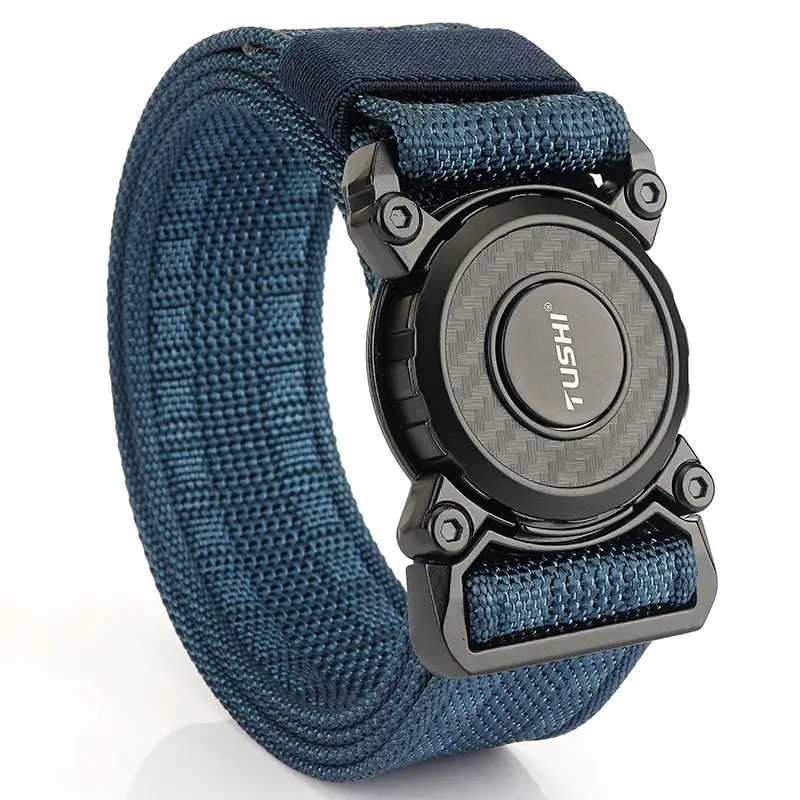 Tactical Green Nylon Belt with Quick Release Closure
