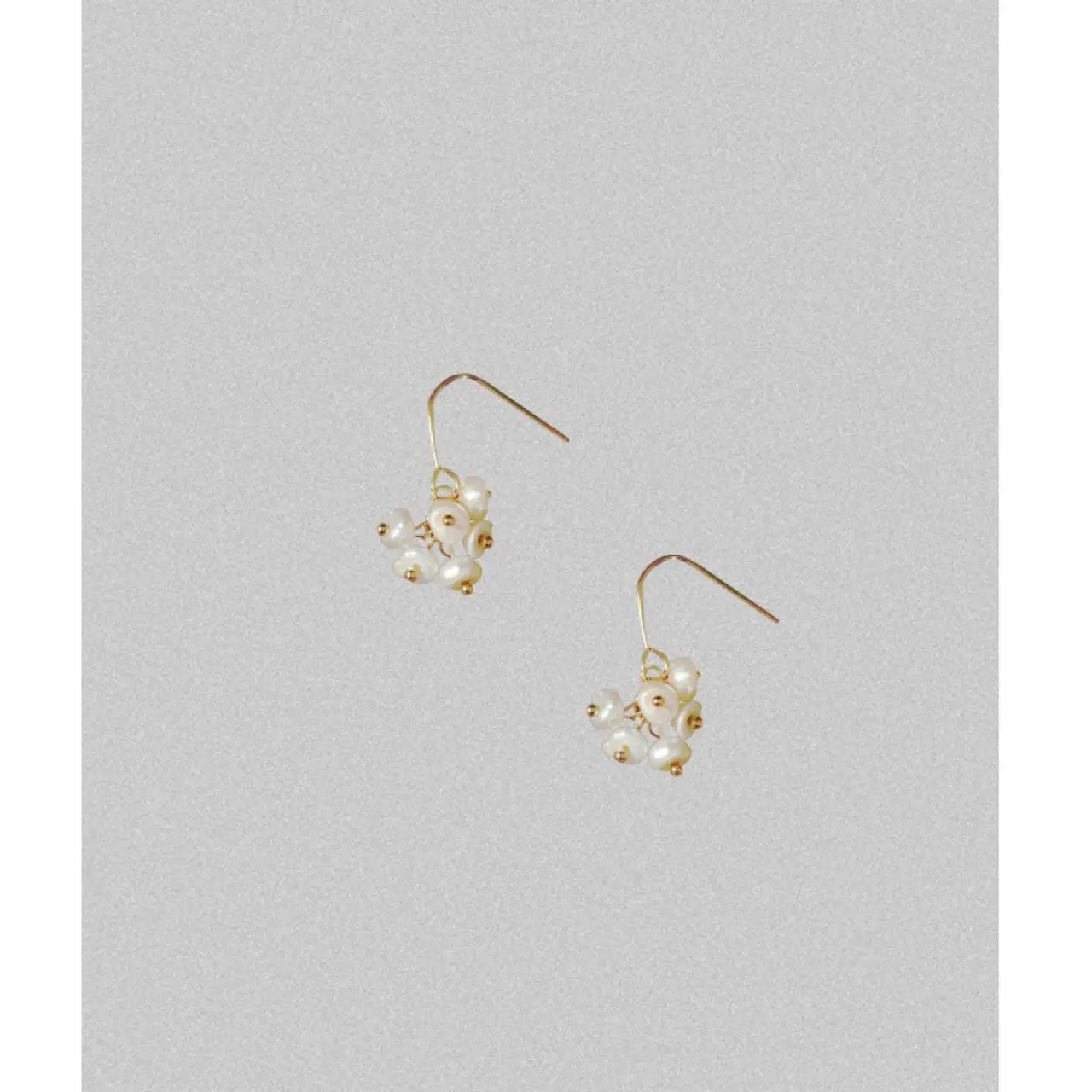 Natural Baroque Pearl Grape Earrings for Women — feature 6