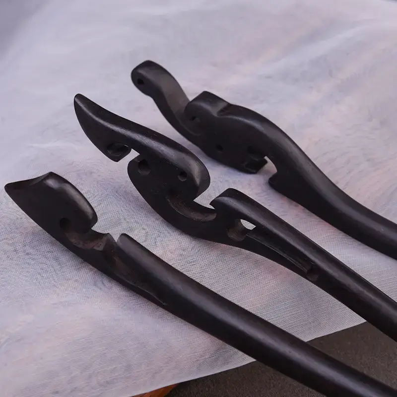 Elegant Wooden Hairpin with Sandalwood Finish - Image 107