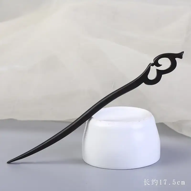 Elegant Wooden Hairpin with Sandalwood Finish - Image 104