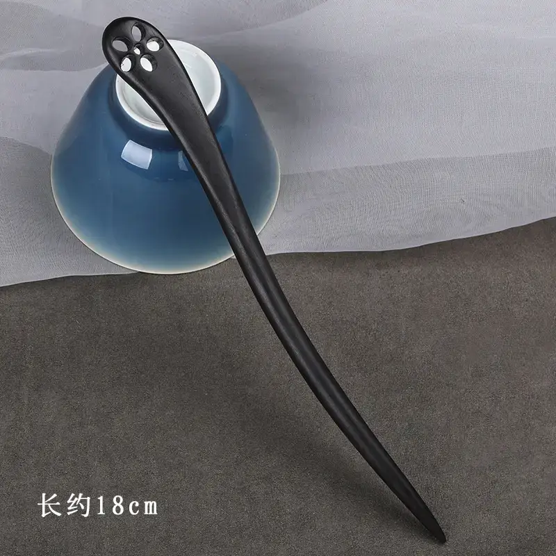 Elegant Wooden Hairpin with Sandalwood Finish - Image 39