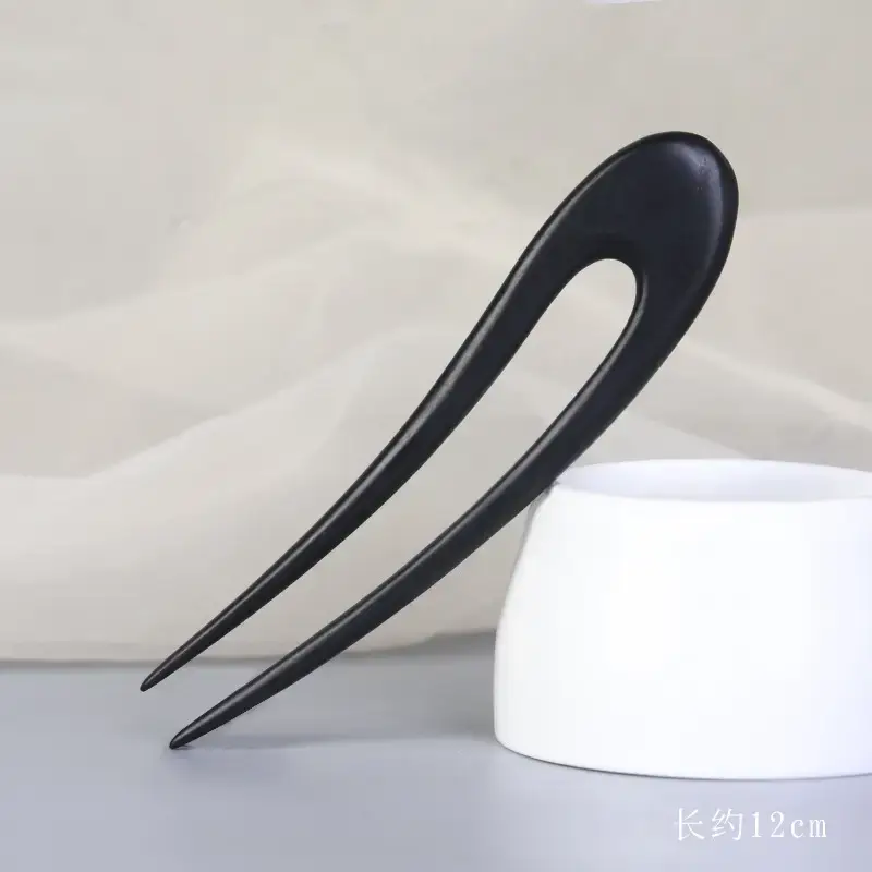Elegant Wooden Hairpin with Sandalwood Finish - Image 73
